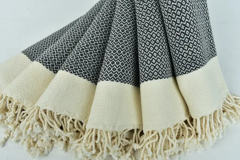 Summer Gift, Thin towel, Bachelorette Party Favor, 76x36 Cotton Diamond Towel, Quick-drying cotton Turkish beach towel, Bachelorette Party Gifts - 4