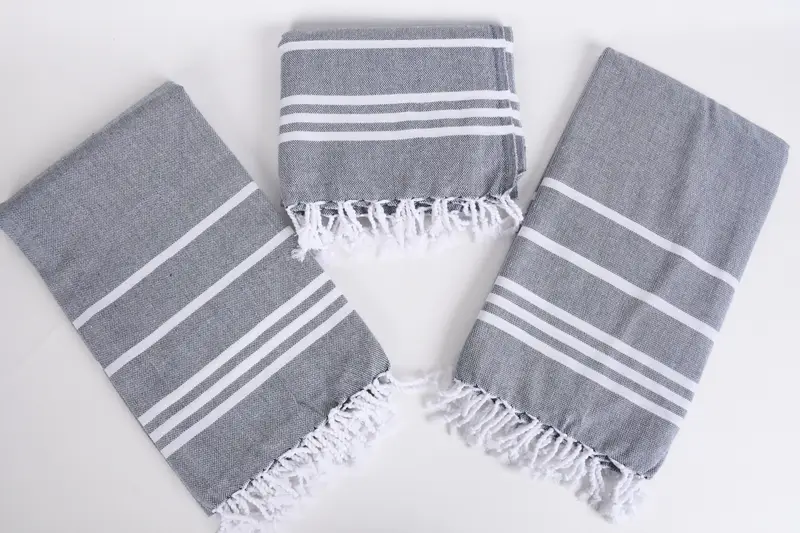 Custom Towel, Fringed Turkish towel for poolside, Grandma Gift, 70x40 Cotton Striped Towel, Beach towel, Bachelor Bachelorette Party Favors - 6
