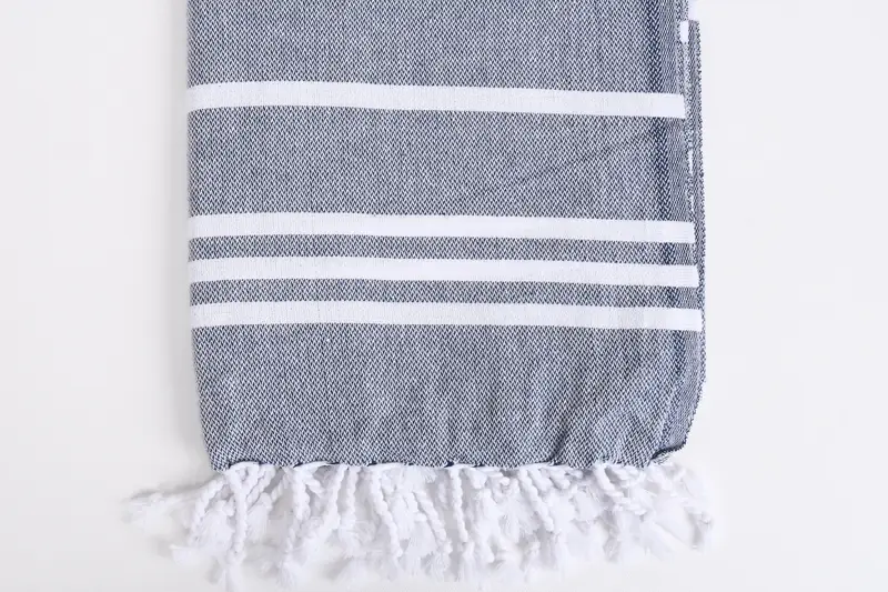 Custom Towel, Fringed Turkish towel for poolside, Grandma Gift, 70x40 Cotton Striped Towel, Beach towel, Bachelor Bachelorette Party Favors - 3