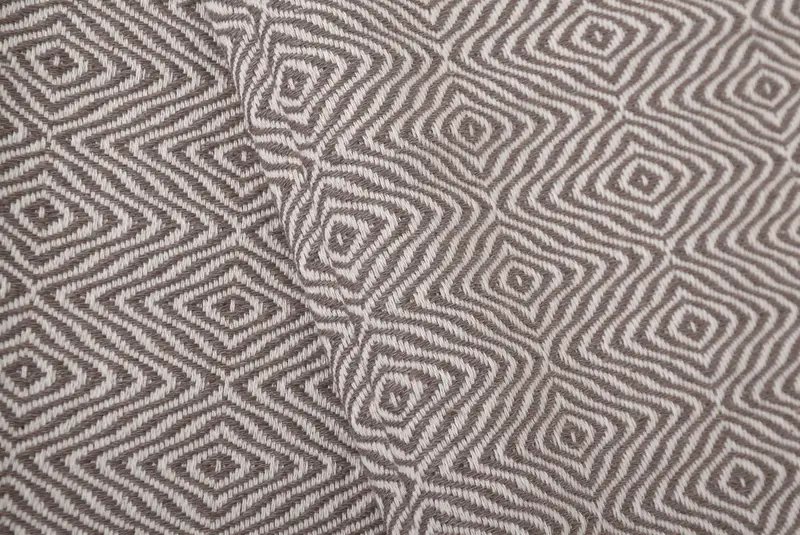 70x40 Cotton Zigzag Diamond Towel, Beach Towel Personalized, Wedding Gift For Bride, Luxury towel, Beach Size Towel, Handmade Gift, Home Decor Gifts - 5