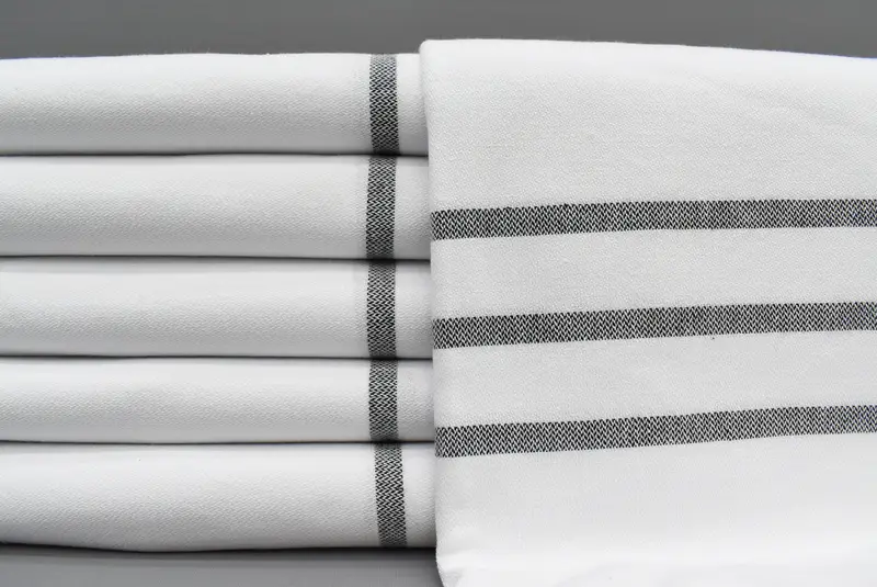 Housewarming Gift, Absorbent Turkish towel, Gift For Best Friend, Lightweight Turkish towel, 70x40 Cotton Striped Towel, Customized Turkish Towel - 1