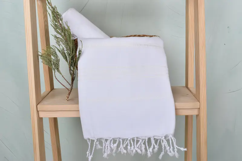 70x40 pamuklu çizgili havlu, yoga havlu, eve taşınma hediyesi, futa havlu, organik havlu, Türk plaj havlu monogram, kişiselleştirilmiş hediye, seyahat havlu - 4