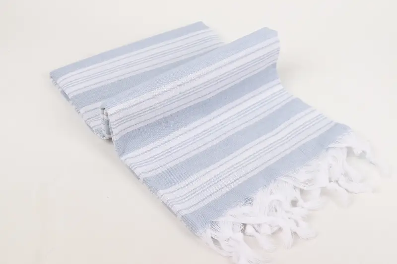 Home Decor Gifts, 70x40 Cotton Striped Towel, Cotton towel, Sand-resistant towel, Yoga Towel, Bridesmaid Proposal Gift, Customized Turkish Towel - 6