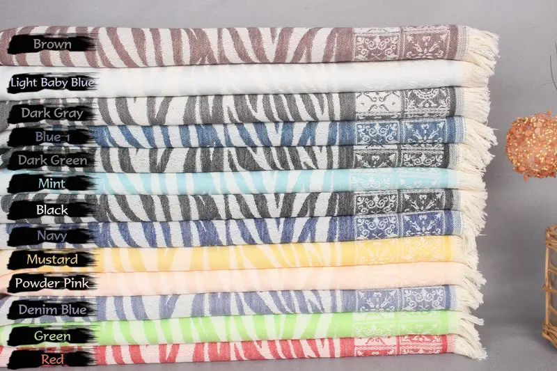 Turkish Towel Hand Towel, Memorial Gift, Gifts For Him, Wedding Gift, Personalized Kitchen Towel, Girl Trip Party Favor, 28x20 Cotton Striped Towel - 1
