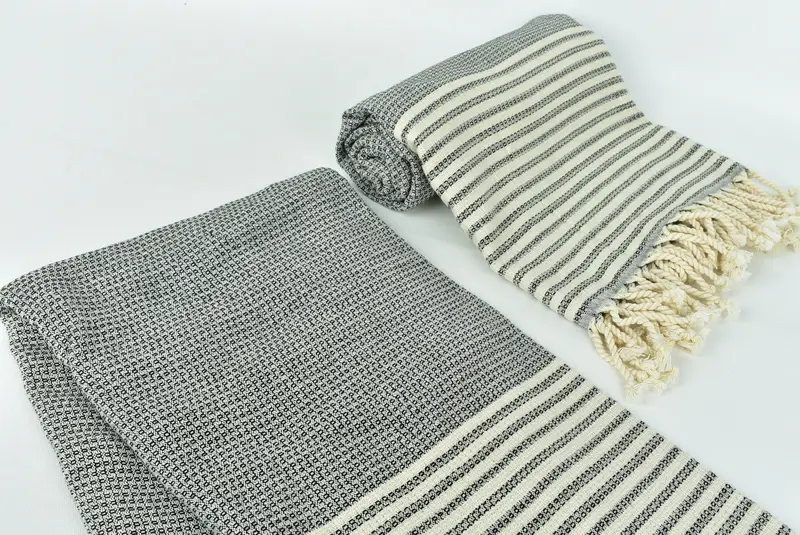 Beach towel, Bachelorette Party Gifts Bridesmaids, Custom Beach Towel, Guest Towel, 68x40 Cotton Striped Towel, Wedding Hand Made Gift, Gift For Mom - 7