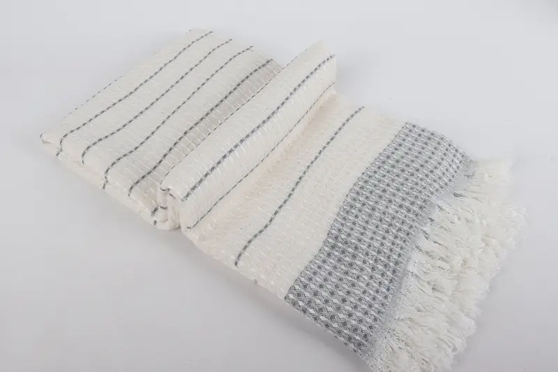 Gifts For Him, 70x40 Cotton Waffle Towel, Wedding Shower Gift, Bachelor Party Favors, Housewarming Gift, Summer Towel, Luxury towel, Towel With Name - 6