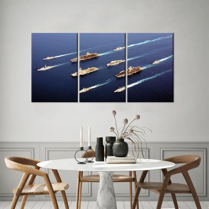 Ocean Canvas Art, Sea Wall Art Decor, Blue Canvas Art, Sea Wall Hanging Art, Modern Canvas Decor, Ocean Art Decor, Home Decor Wall Art - 2