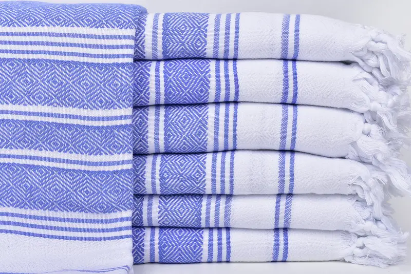 70x40 Cotton Diamond Towel, Handmade Gift, Wedding Towel, Miami Bachelorette Party Favors, Bachelorette Gifts, Valentines Gift, Quick-dry towel - 1