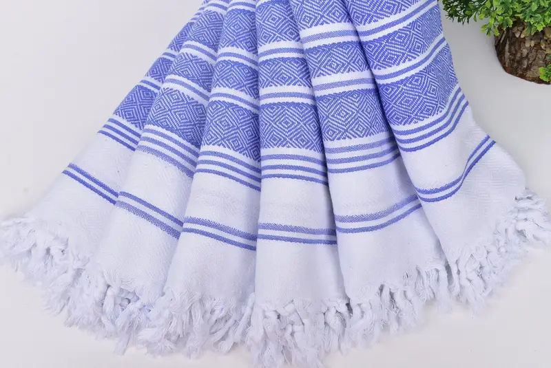 70x40 Cotton Diamond Towel, Handmade Gift, Wedding Towel, Miami Bachelorette Party Favors, Bachelorette Gifts, Valentines Gift, Quick-dry towel - 4