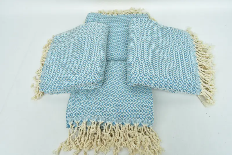 Peshtemal Towel, Bachelor Gifts, Sand-resistant Turkish towel for the beach, 70x40 Cotton Diamond Towel, Christmas Gift, Spa Towel, Gift For Him - 6