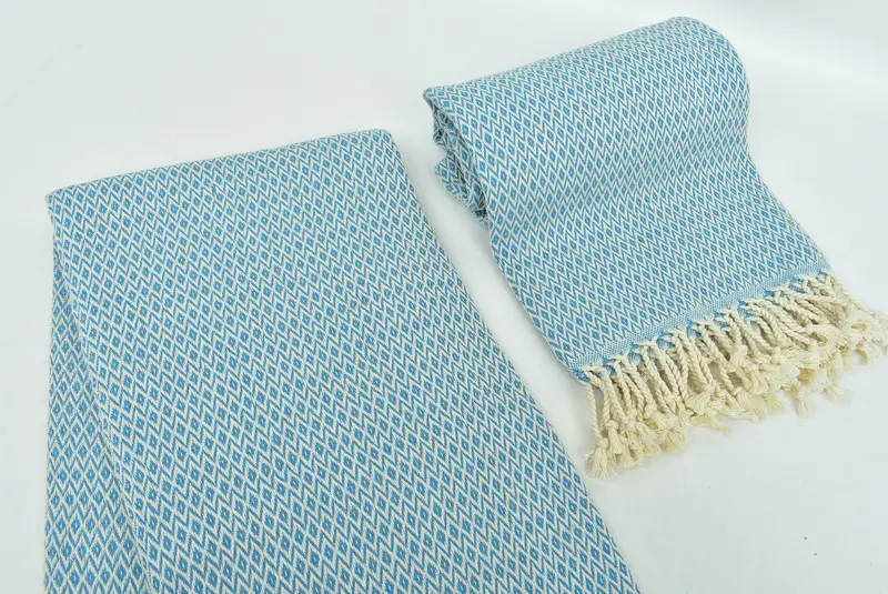 Peshtemal Towel, Bachelor Gifts, Sand-resistant Turkish towel for the beach, 70x40 Cotton Diamond Towel, Christmas Gift, Spa Towel, Gift For Him - 7