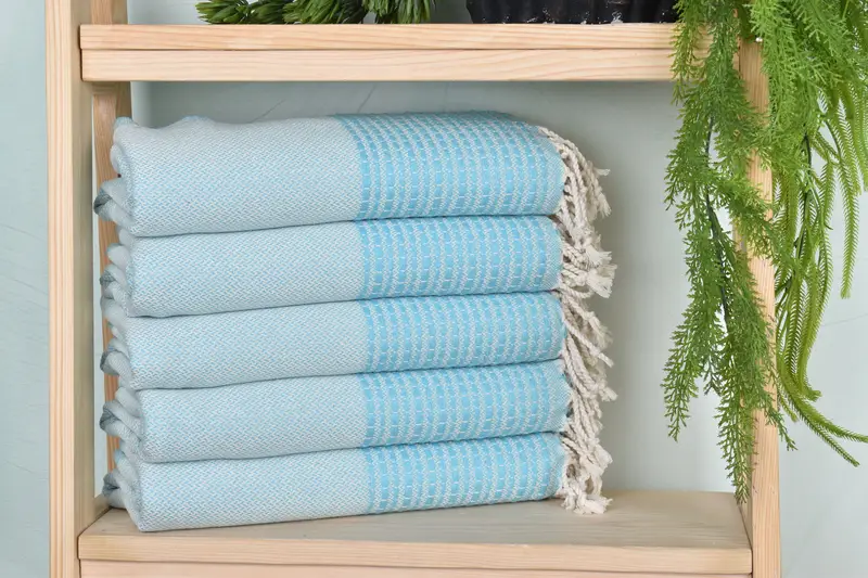70x36 Cotton Striped Towel, Wedding Favors, Custom Towel, Turkish beach towel, Kids Beach Towel, Eco-Friendly Turkish Towel, Employee Gifts - 1