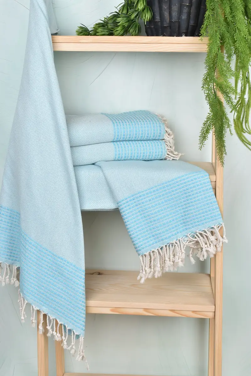 70x36 Cotton Striped Towel, Wedding Favors, Custom Towel, Turkish beach towel, Kids Beach Towel, Eco-Friendly Turkish Towel, Employee Gifts - 6