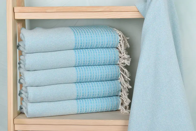70x36 Cotton Striped Towel, Wedding Favors, Custom Towel, Turkish beach towel, Kids Beach Towel, Eco-Friendly Turkish Towel, Employee Gifts - 2