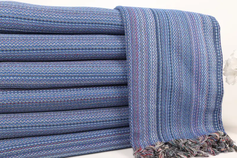 Fouta towel, 70x36 Cotton Herringbone Towel, Turkish fouta towel for outdoor use, Absorbent towel, Welcome Wedding Gift, Personalized Towel - 2