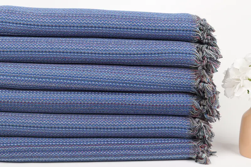Fouta towel, 70x36 Cotton Herringbone Towel, Turkish fouta towel for outdoor use, Absorbent towel, Welcome Wedding Gift, Personalized Towel - 3