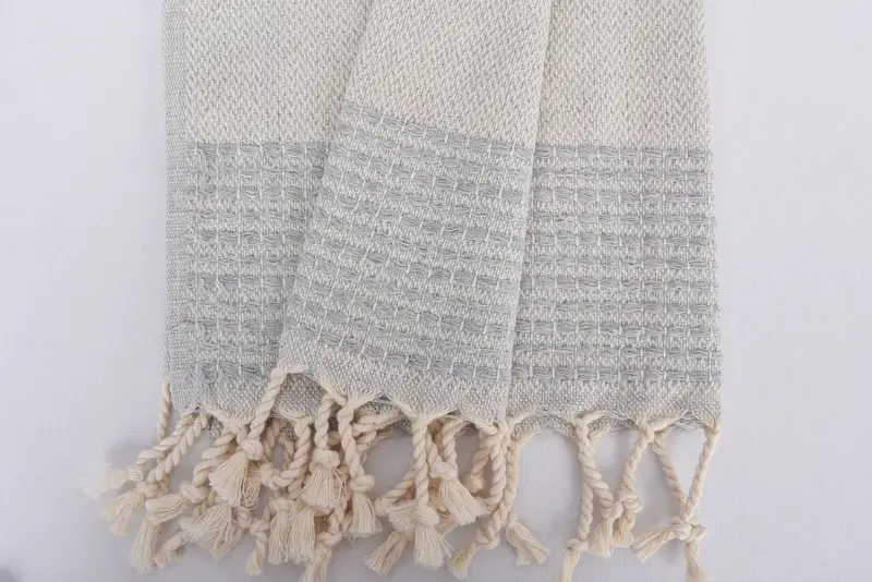 Valentines Day Gift Idea, Custom Hand Towel, Bridesmaid Gifts, Monogram Hand Towel, Turkish Towel Monogram, Gift For Him, 40x20 Cotton Striped Towel - 8