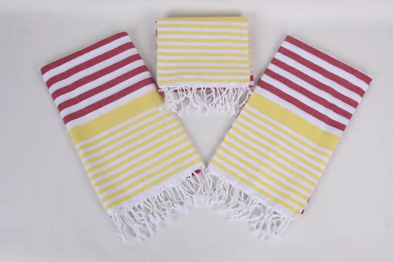 68x36 Cotton Striped Towel, Unique Wedding Gift, Holiday Towel, Beach Towel Gift, Beach Towel Bulk, Sand-resistant towel, Bathroom Towel - 6