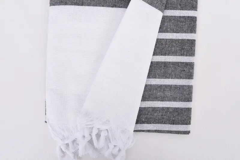 Merry Christmas Gifts, Spooky Bachelorette Party Favors, 70x40 Cotton Striped Towel, Turkish Towel Beach, Quick-Dry Beach Towel, Wedding Gifts Towel - 8
