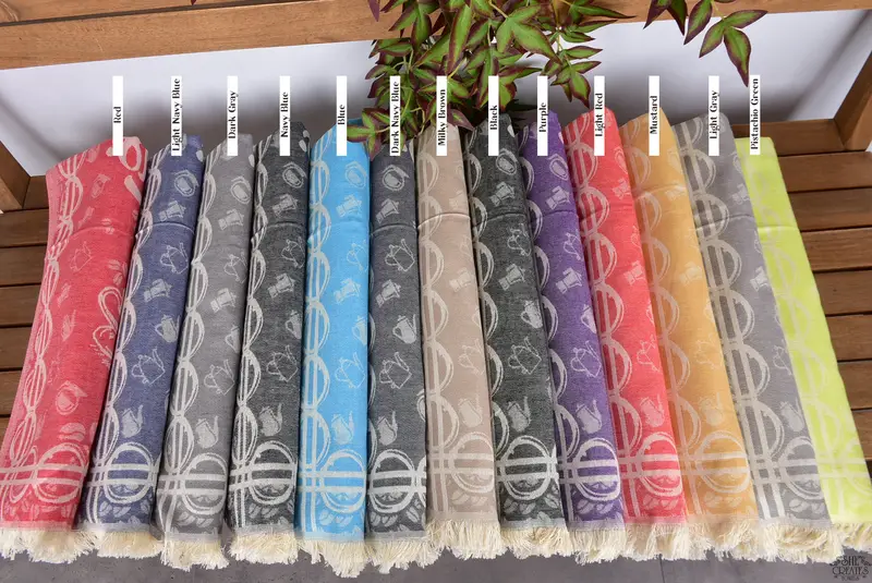 Gym Towel, Wedding Gifts Towel, Kitchen Towel, 28x20 Cotton Coffee Patterned Towel, Personalized Kitchen Towel, Small Bath Towels, Summer Towel - 2