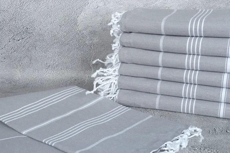 Bachelorette Party Favor, Beach Towel Monogram, Oversized Beach Towel, Bachelorette Party Gift, 76x40 Cotton Striped Towel, Wedding Gift, Soft towel - 2