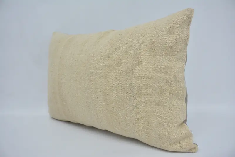 Antique Pillows, 16x24 Beige Cushion Case, Cushion, Pillow for Couch, Comfy Throw Pillow Case, Interior Designer Pillow, Couch Pillow Sham - 4