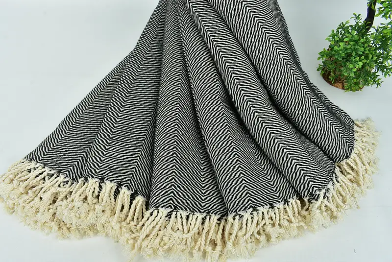 Unique Wedding Gift, Gift For Her, Custom Bath Towel, Spa Gift, Spa Towel, 70x40 Cotton Chevron Towel, Organic Towel, Bath towel, Personalized Gifts - 4
