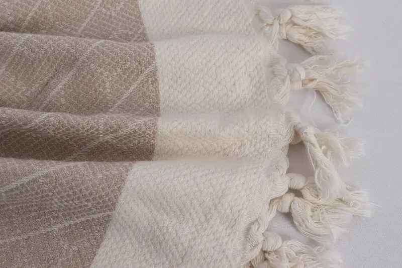 Monogrammed Hand Towel, Turkish Hand Towel, 36x18 Cotton Geometric Towel, Anniversary Gift For Her, Turkish Towel Hand Towel, Bulk Order Towel - 8