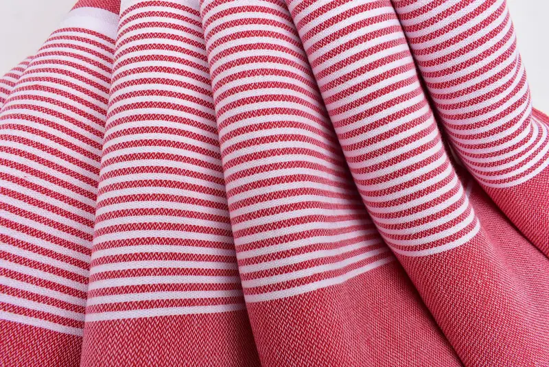 Personalized Wedding Gift, Handmade Gift, Bride Gift, Girls Weekend Getaways Ideas, 70x40 Cotton Striped Towel, Bachelor Bachelorette Party Favors - 5