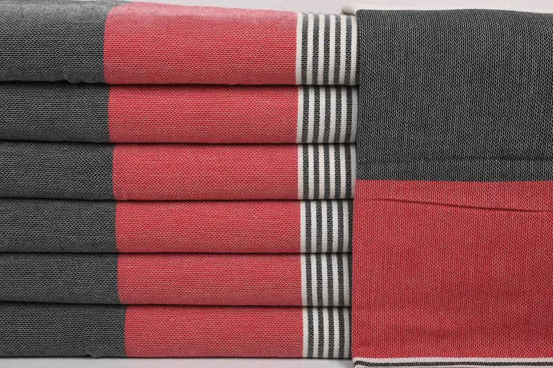 Handmade Turkish Towel, Turkish Towel USA, Luxury Beach Towel, 68x40 Cotton Striped Towel, Bridal Shower Gift, Birthday Gift, Bridesmaid Gifts - 1