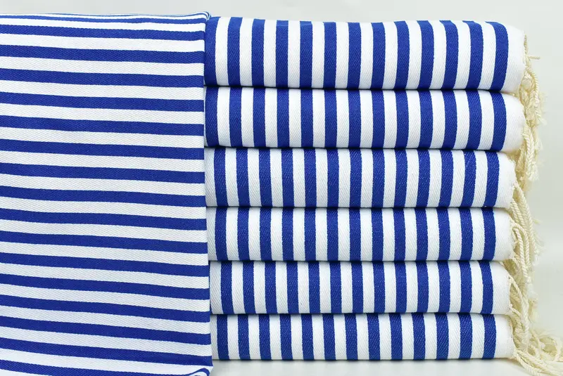 Personalized Gift, Memorial Gift, 40x18 Cotton Striped Towel, Personalized Kitchen Towel, Bridesmaid Gifts, Bachelorette Party Gifts Bridesmaids - 1