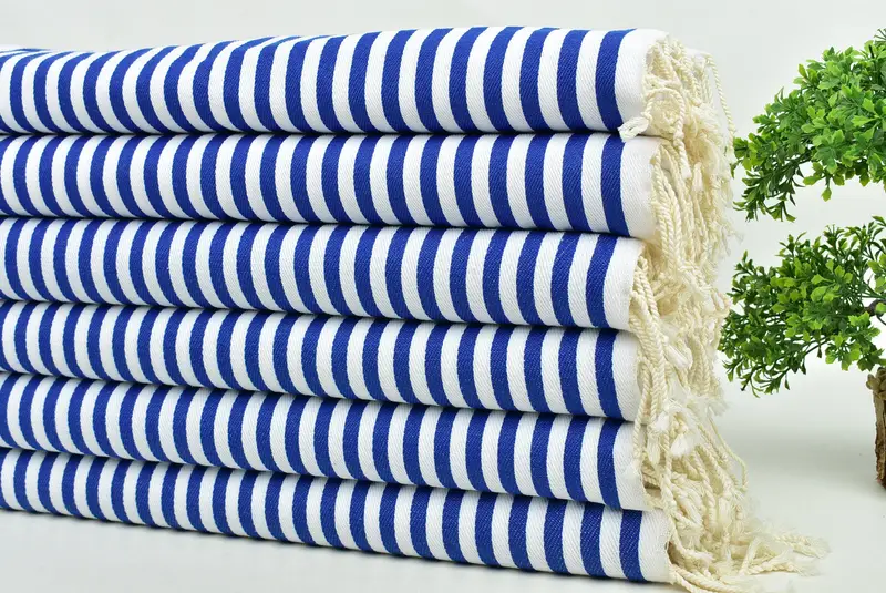 Personalized Gift, Memorial Gift, 40x18 Cotton Striped Towel, Personalized Kitchen Towel, Bridesmaid Gifts, Bachelorette Party Gifts Bridesmaids - 3
