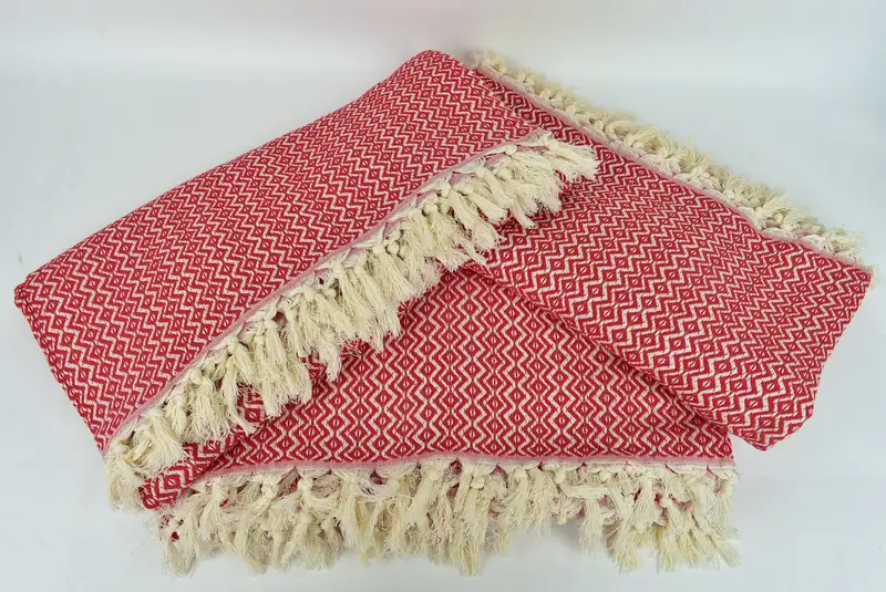Bridesmaid Gifts, Aesthetic Blanket, 96x80 Cotton Diamond Towel, Best Friend Wedding Gift, Tablecloth, Wedding Shower Gift, Housewarming Gift - 6