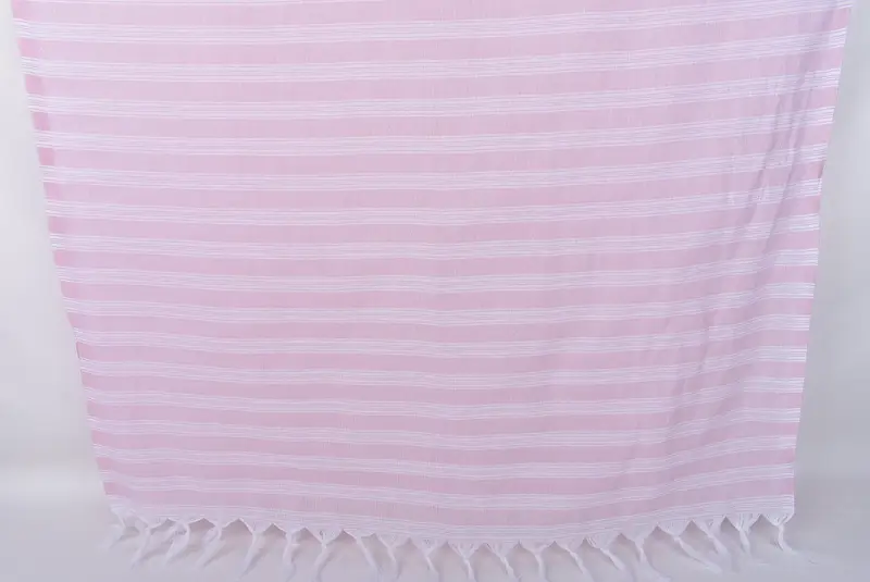 Wedding Gifts Towel, Turkish hand towel, Organic Beach Towel, Lightweight Turkish towel, Wedding Shower Gift, Gym Towel, 70x40 Cotton Striped Towel - 8