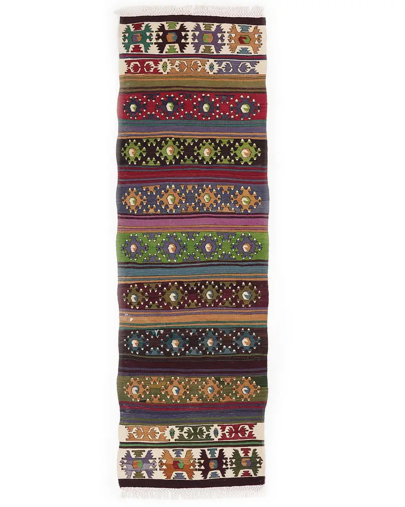 Elegant Green Rug, 2,8x8,9 ft Chic Decor Essential