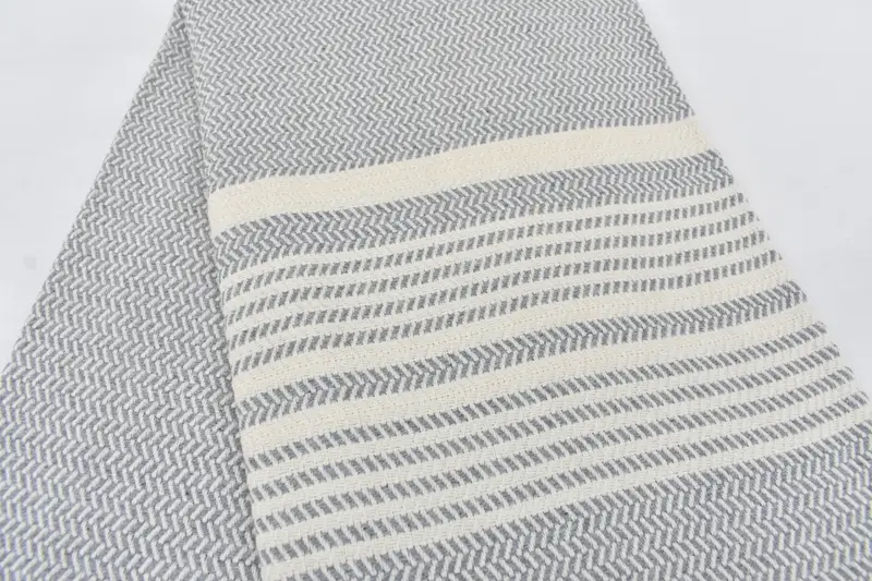 Hammam towel, 70x40 Cotton Striped Towel, Personalized Turkish Beach Towel, Beach Towel Gift, Monogrammed Beach Towel, Best Friend Christmas Gift - 7