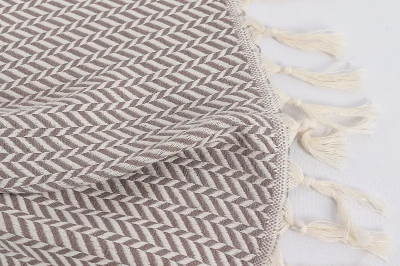 36x18 Cotton Chevron Towel, Beach Theme Wedding Gift, Monogram Hand Towel, Monogrammed Hand Towel, Monogram Kitchen Towel, Anniversary Gift For Her - 8