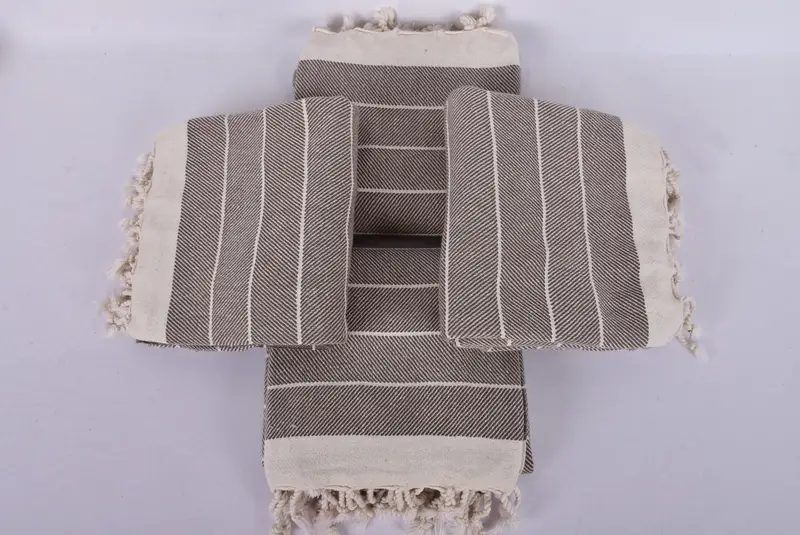 70x40 Cotton Herringbone Towel, Anniversary Gift For Her, Turkish Bath Towel USA, Monogram Turkish Towel, Personalized Wedding Gift, Custom Towel - 6