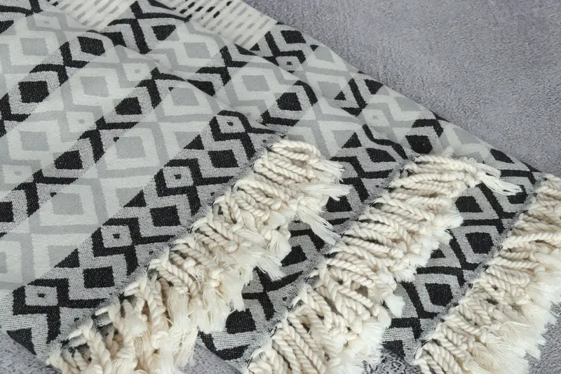 Bachelorette Party Favors Beach, Gym Towel, 70x40 Cotton Diamond Towel, Organic Turkish towel, Personalized Bridesmaid Gift, Custom Wedding Gifts - 6