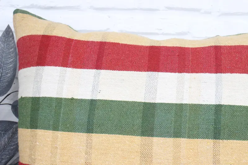 Vintage Pillow, Handmade Kilim Cushion, Ethnic Pillow Cover Cushion Case, Bed Cushion Cover, Throw Kilim Pillow, 24x24 Red Cushion, Pillow - 2