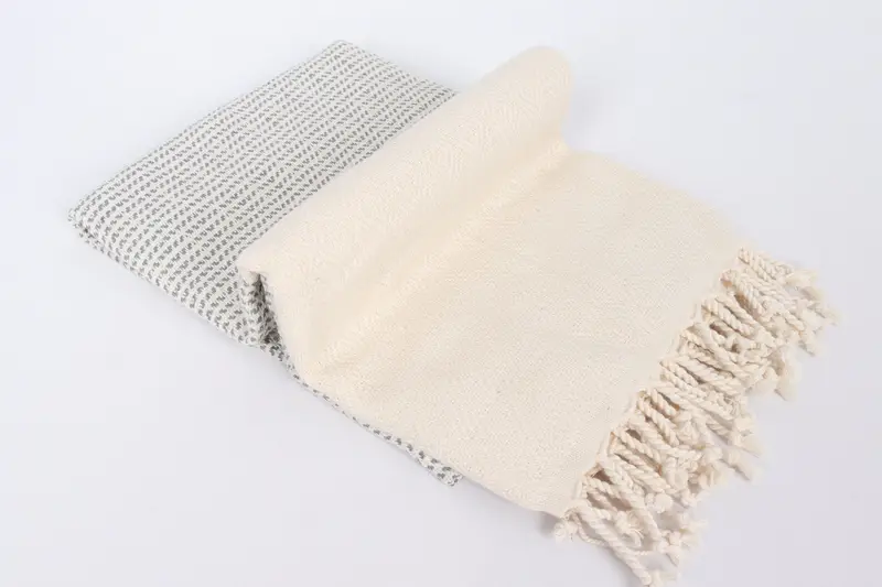 Scarf Towel, Bridal Shower Gift, 70x40 Cotton Diamond Towel, Wedding Favors, Yoga Towel, Valentines Day Gift, Luxury Beach Towel, Personalized Gift - 6