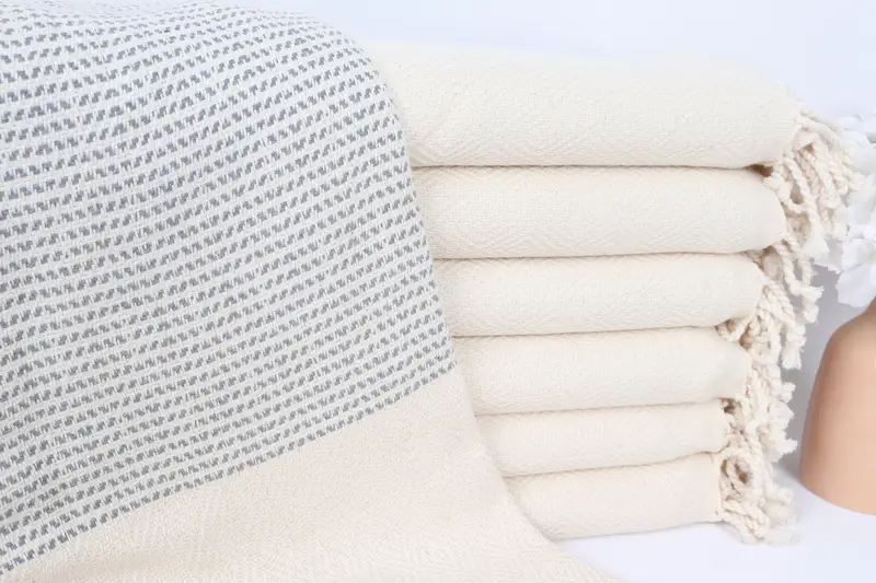 Scarf Towel, Bridal Shower Gift, 70x40 Cotton Diamond Towel, Wedding Favors, Yoga Towel, Valentines Day Gift, Luxury Beach Towel, Personalized Gift - 1