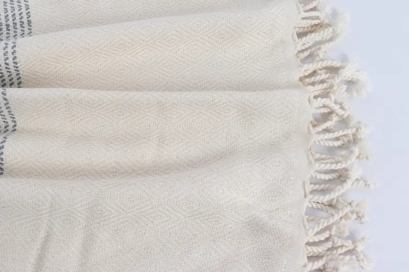 Scarf Towel, Bridal Shower Gift, 70x40 Cotton Diamond Towel, Wedding Favors, Yoga Towel, Valentines Day Gift, Luxury Beach Towel, Personalized Gift - 8