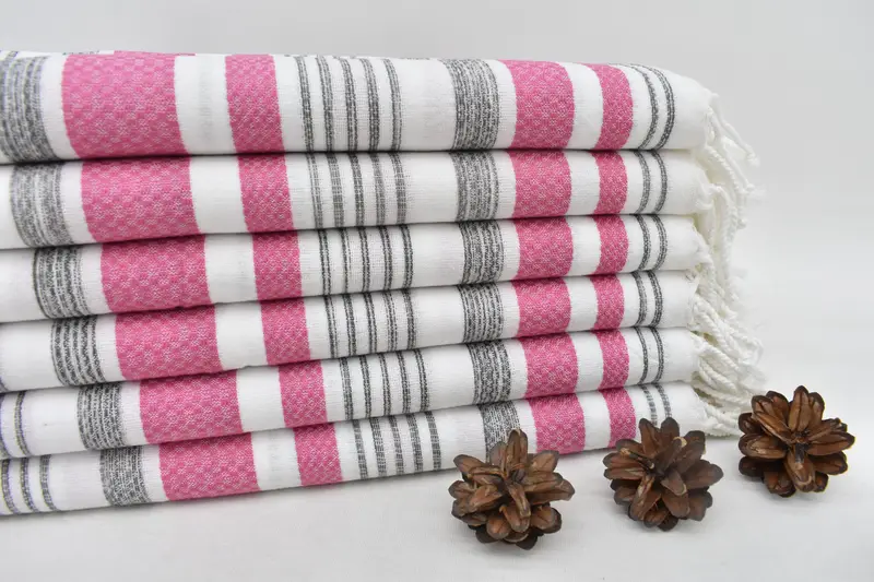 Gifts For Him, Summer Towel, Gift For Bride, Wedding Anniversary Gift, Personalized Gifts, Lightweight Turkish towel, 70x40 Cotton Striped Towel