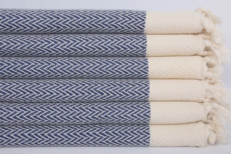 34x18 Cotton Zigzag Design Towel, Wedding Favors, Bridesmaid Gifts, Monogram Turkish Bath Towel, Housewarming Gift, Gift Towel, Monogram Hand Towel - 3