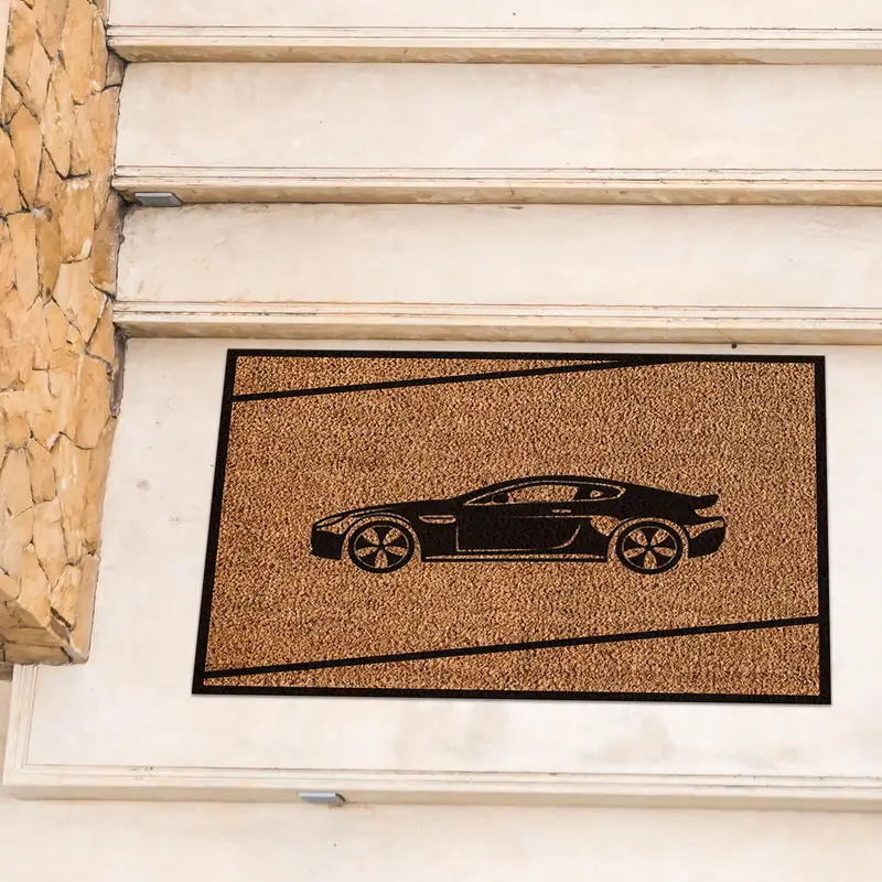 エレガントなプリントラグ：家と男の洞窟のためのモダンなデザイン