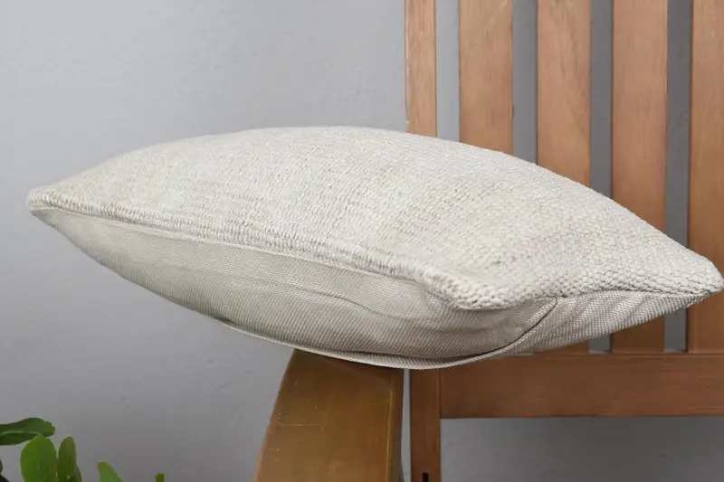 Kilim Cushion Sham, 8x16 Beige Pillow Sham, Boho Pillow Sham Cover, Throw Kilim Pillow, Aztec Pillow, Car Cushion Cover, Muted Pillow Sham, Cushion - 6