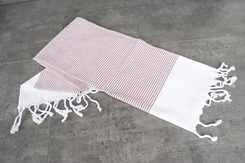 Custom Hand Towel, Personalized Gift For Her, Gifts For Him, 40x18 Cotton Striped Towel, Custom Wedding Gifts, Bridesmaid Gifts, Personalized Gifts - 5