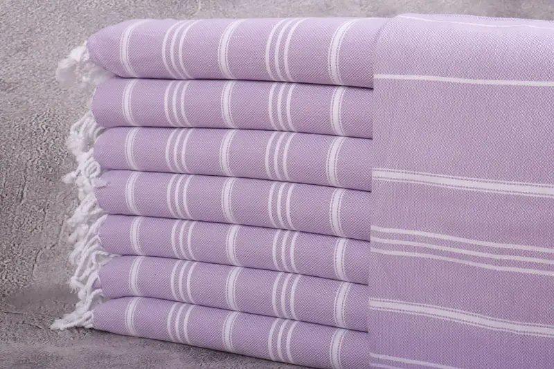 Dish Towel Bath Towel Beige Striped 24x40 Inches