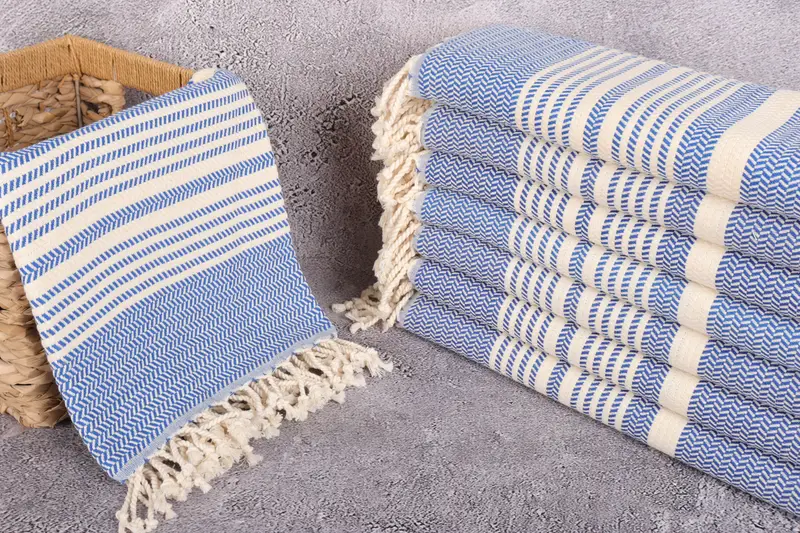 Christmas Favors, 70x40 Cotton Striped Towel, Beach Towel Bulk, Gifts For Him, Beach towel, Bachelorette Party Gifts Bridesmaids, Custom Bath Towel - 3
